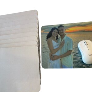 Customizable White Mousepad – 7.75" x 9"