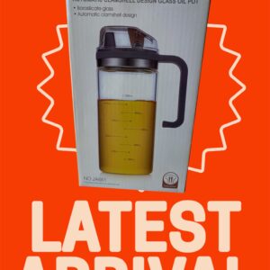 Moderno Automatic Clamshell DesignGlass Oil Pot