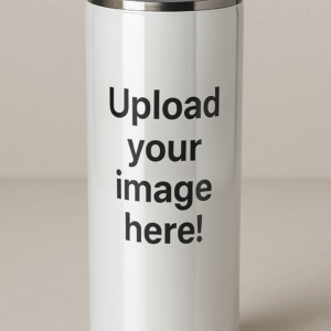 Customizable 20oz White Stainless Steel Tumbler